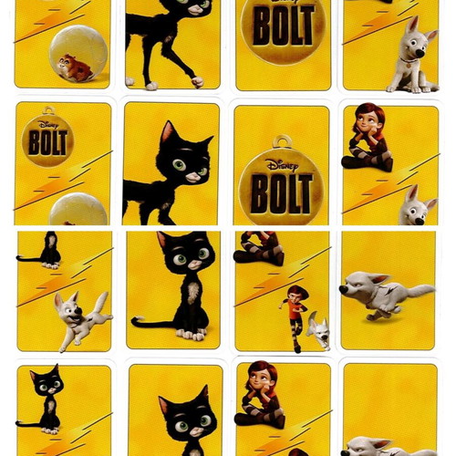 Mini Bolt/Disney card game new