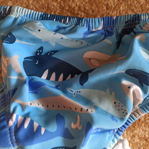 Baby swim briefs like new, set of 2 pieces
