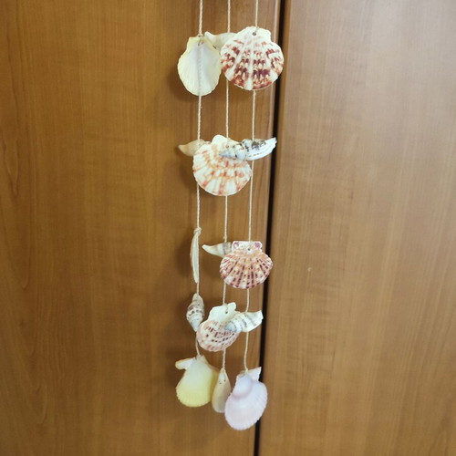 Summer wind chime with seashells new