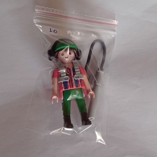 Playmobil Figures Series 10 Cleaner with Blower new