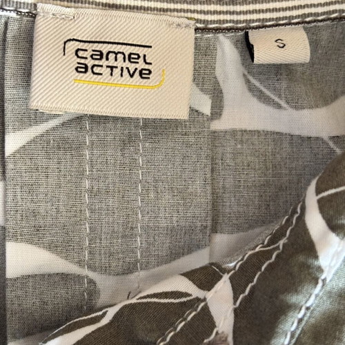 Camel Active summer dress, white and green, size S