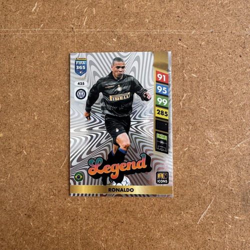 Ronaldo Legend Panini 365 collectible card like new