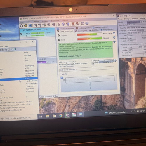 Lenovo V110-15ISK laptop like new, SSD 120GB, 4GB RAM, slim design