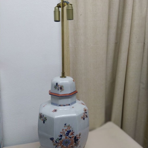 Set of table lamps new, handmade Chinese porcelain