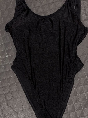 Open Back Monokini black, like new, size S