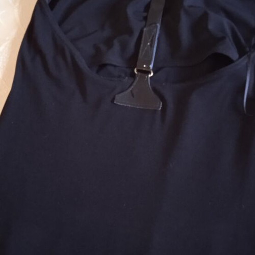 Black Long Halter Neck Dress like new