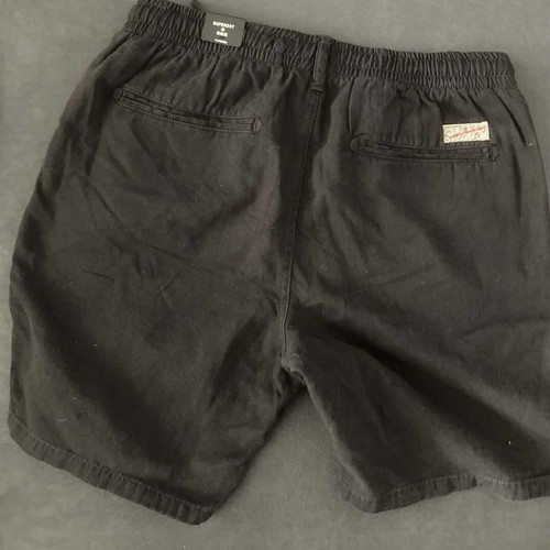 Superdry Bermuda medium black color new