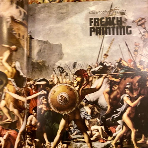 French Painting book used, English