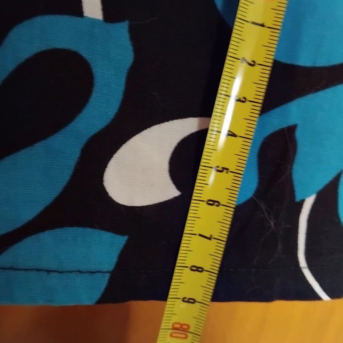 Tunic blue, black and white like new, versatile mini dress