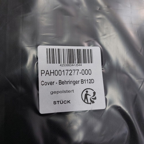 Behringer B112D Speaker Cases new with 14" Crash Turkey cymbal gift