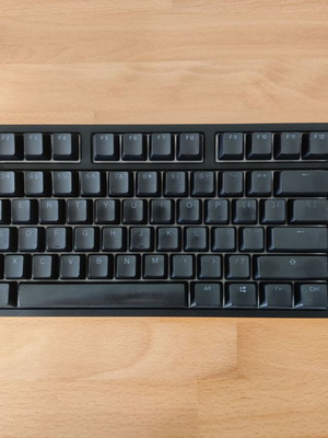 Ducky One 2 TKL RGB механична клавиатура като нова, Cherry MX Brown