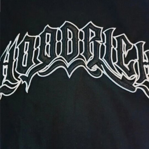 Hoodrich black t-shirt, size L