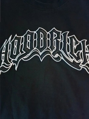 Hoodrich black t-shirt, size L