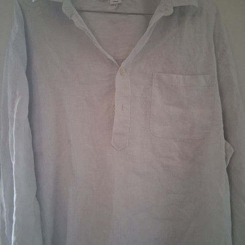 Frame linen shirt, white summer style