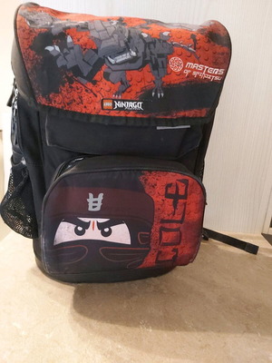 Lego Ninjago school backpack used, large size, ergonomic