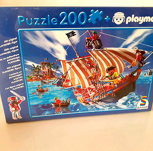 PLAYMOBIL + PUZZLE 55254