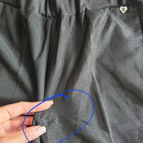 Please pants used, size M, black with wear