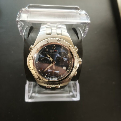 Sector 975 Chronograph men's watch, blue dial, 200m, NOS