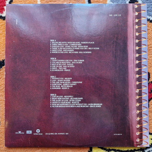 The Love Album 2xLP like new, rock