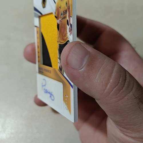 Daniel Podence Panini Immaculate Patch Auto Card mint, numbered 03/25
