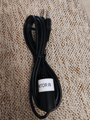 3.5mm Jack audio cable male to male new, 1.5 meters length
