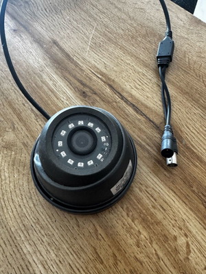 Rotating camera with infrared like new for darkness