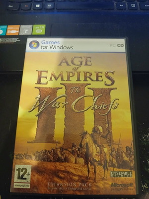 Age of Empires 3 III War Chiefs PC used