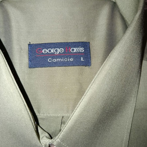 George Harris shirt new, size L, green