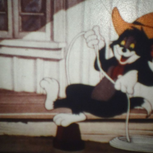 Cruise Cat Super 8mm film used, Tom and Jerry, silent