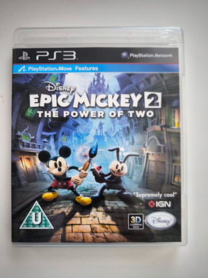 Epic Mickey 2 The Power of Two PS3 игра като ново
