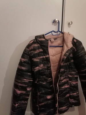 Only Play women's thin jacket like new, black and pink, size S