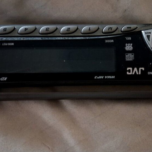 JVC KD-G411 detachable faceplate used for car radio CD MP3 USB