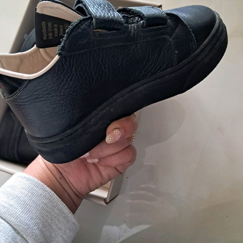 Babywalker Black Leather Shoes Size 28 Like New