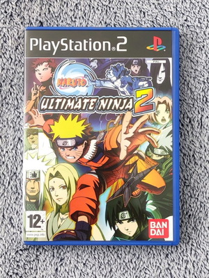 Naruto Ultimate Ninja 2 PS2 употребявана с книжки