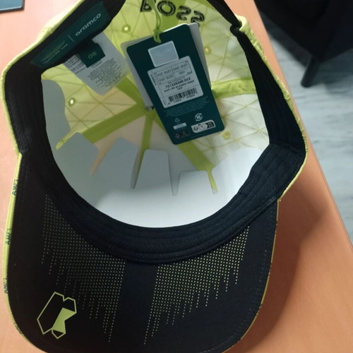 Aston Martin Formula 1 Cap new, yellow, one size