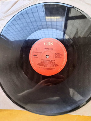 Mick Jagger Lets Work vinyl like new without cover