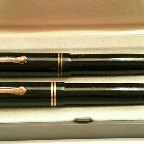 Set of 2 Osmia - Faber - Castell pens used, vintage collectible