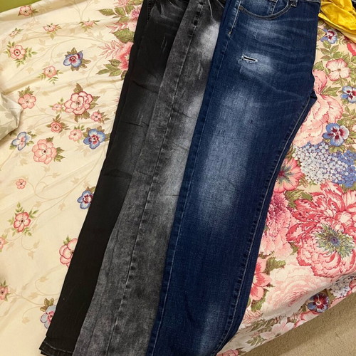 Men's elastic jeans like new, pack of 3, size EU 48