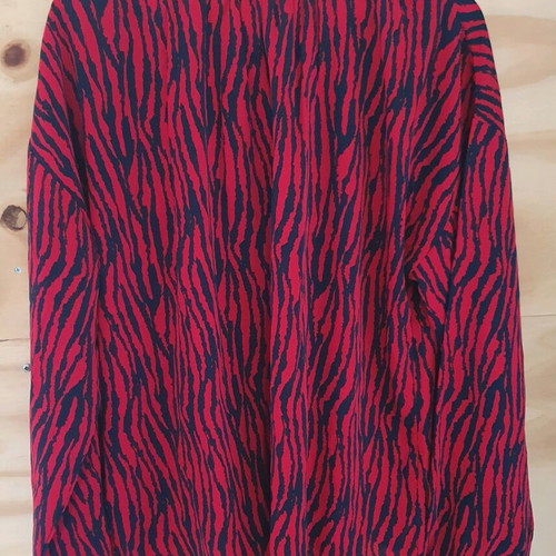 Blouse red size L like new