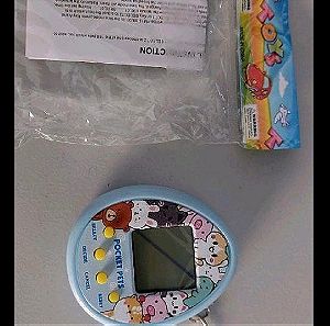 Tamagotchi Pocket pets ηλεκτρονικο παιχνιδι μπρελοκ vintage