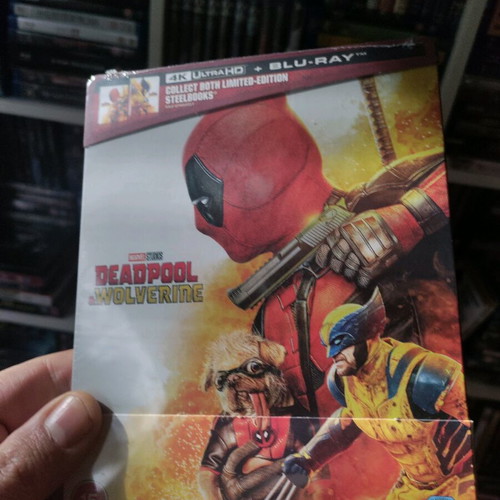 Deadpool vs Wolverine 4K Blu-Ray Steelbook new