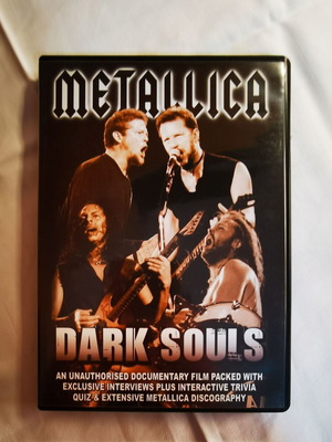 Metallica DVD like new Dark Souls, metal