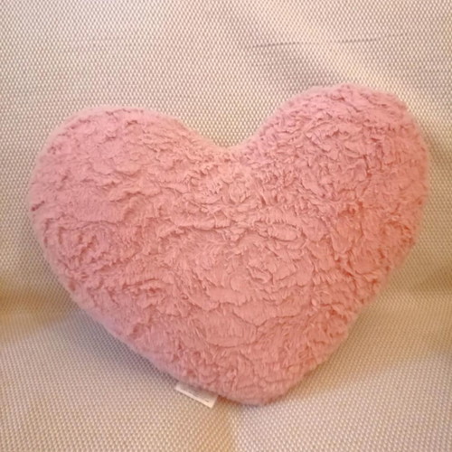 Heart-Shaped Pillow Like New