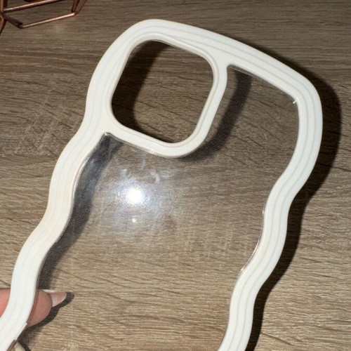 iPhone 12pro transparent case like new
