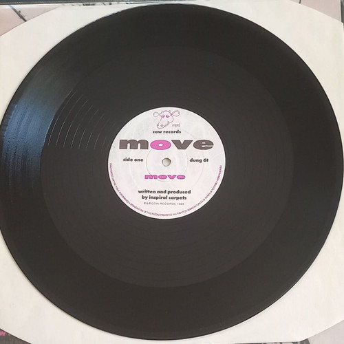 Inspiral Carpets Move 3 Track Maxi Single 45RPM βινύλιο μεταχειρισμένο