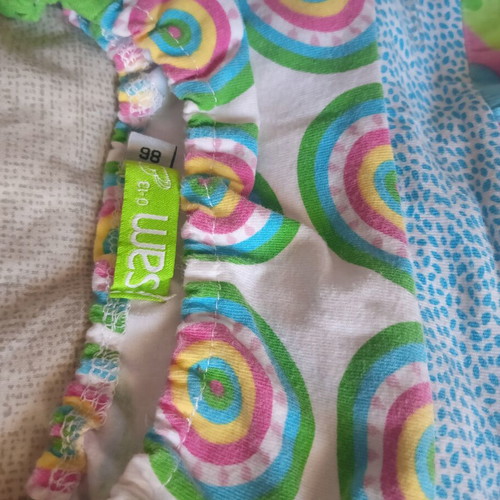 Summer dress H&M used for 3 years old with colorful floral sleeves