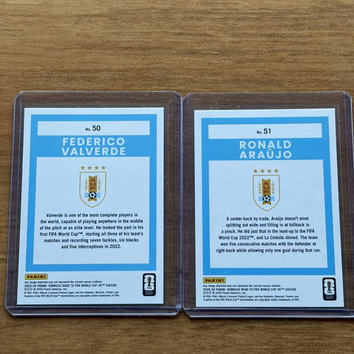 Donruss Road to FIFA World Cup Uruguay Numbered Bundle new