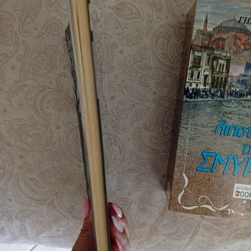 Diaphonia me to Theo and O Lipotaktis tis Smyrnis books with Mickey Mouse gift