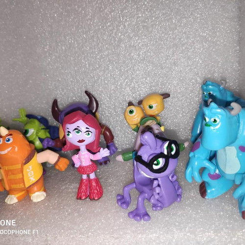 Monsters University Disney Pixar collectible figure set of 11 like new