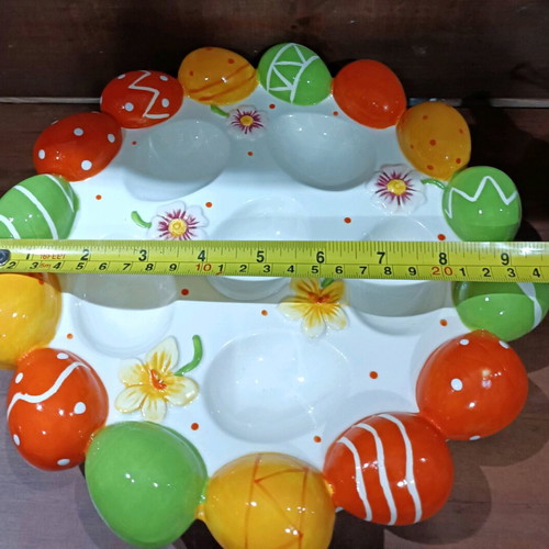 Vintage Easter egg platter new, late 90s